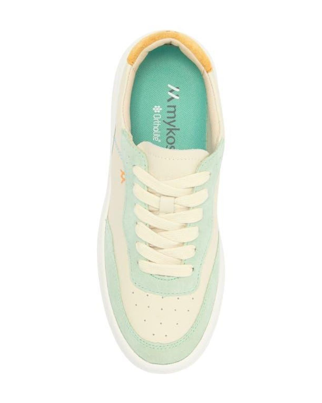 Mykos White Nyla Platform Sneaker