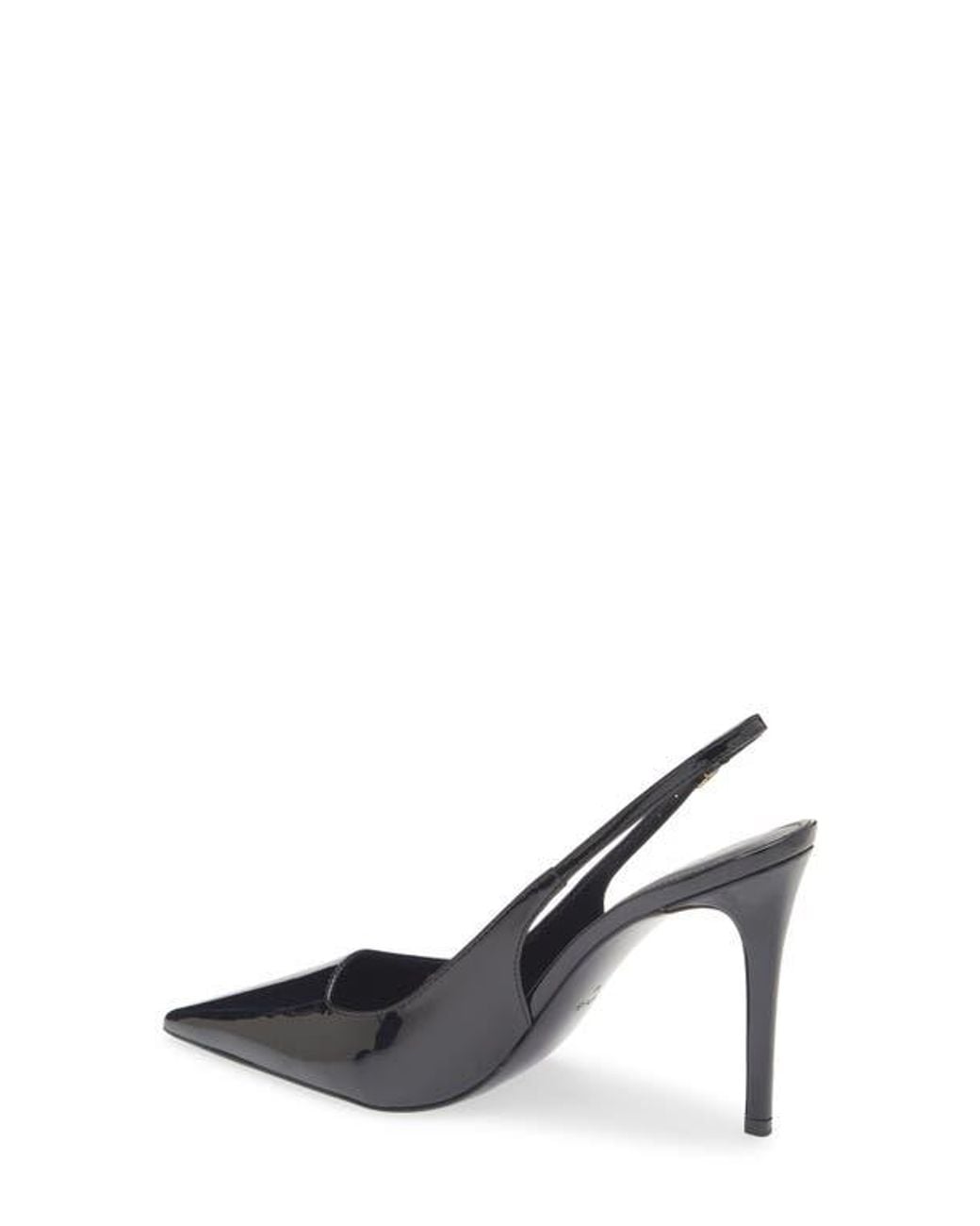 Mango Blue Pietra Slingback Pointed Toe Pump