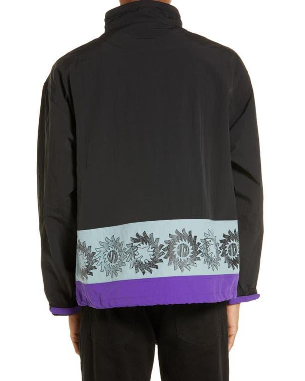 Gotcha Black Curl Anorak for men