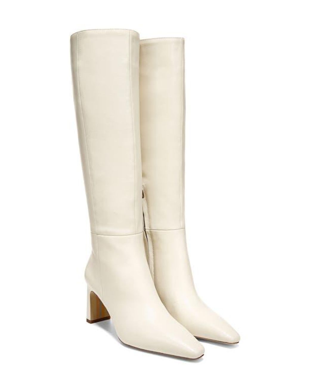 Sam Edelman White Sylvia Knee High Boot
