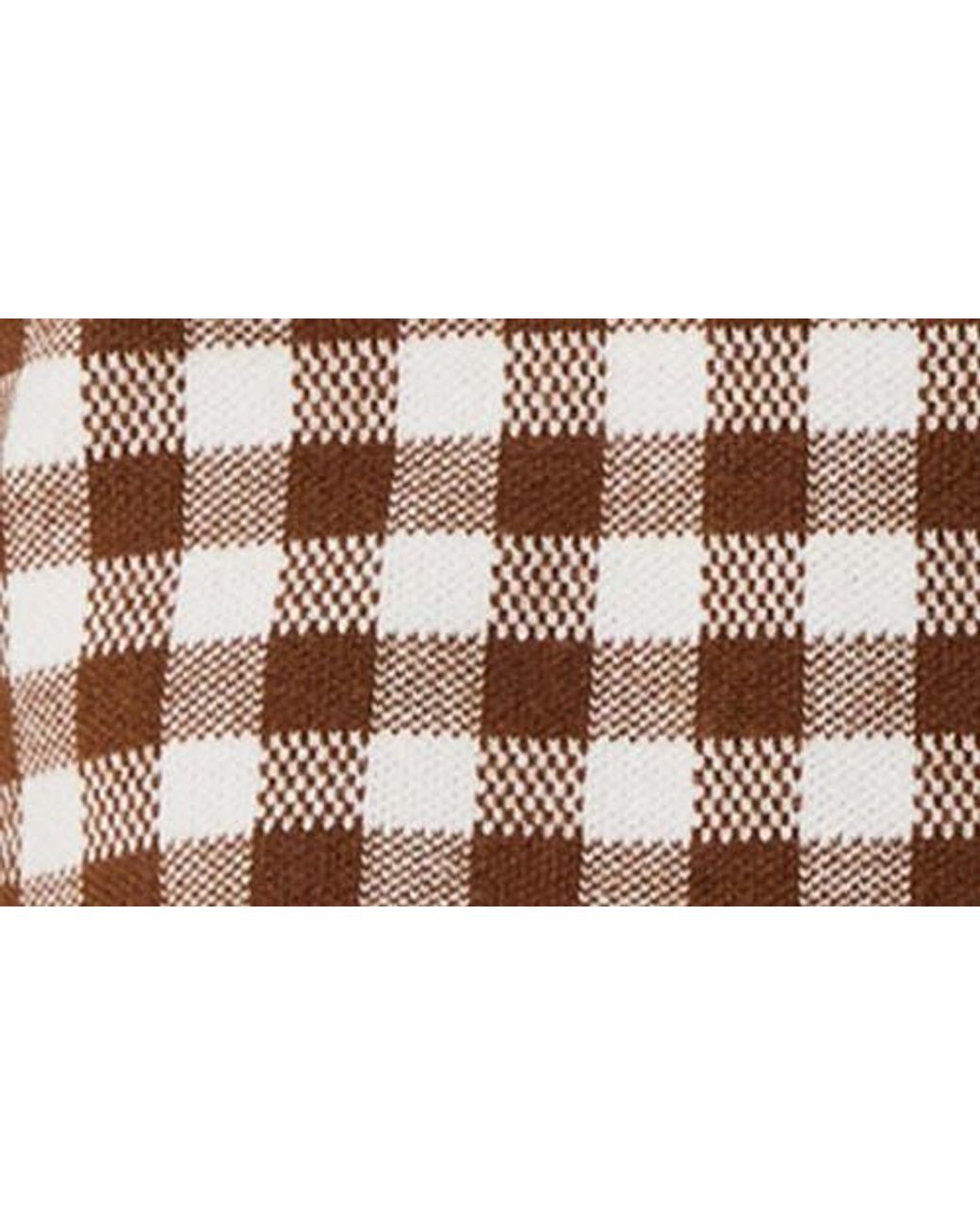 Astr Multicolor Gingham Cardigan