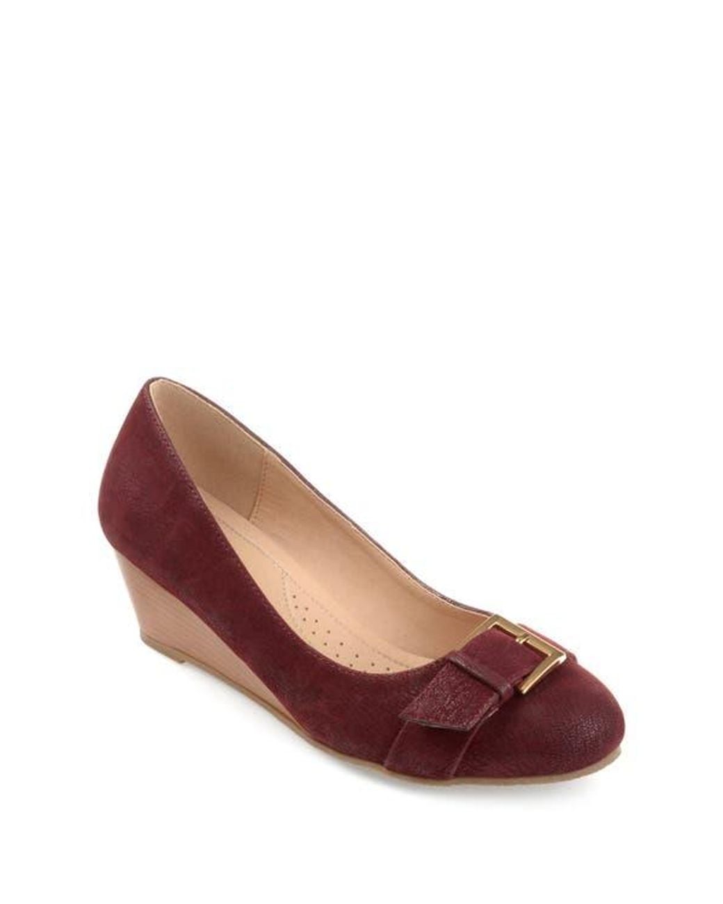 Journee Collection Multicolor Graysn Wedge Pump