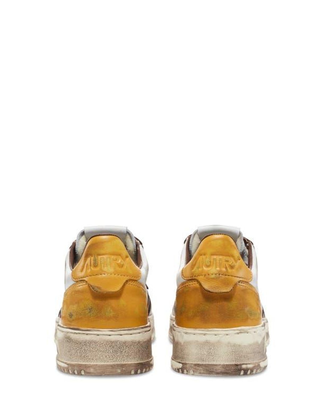 Autry White Retro Low Sneaker