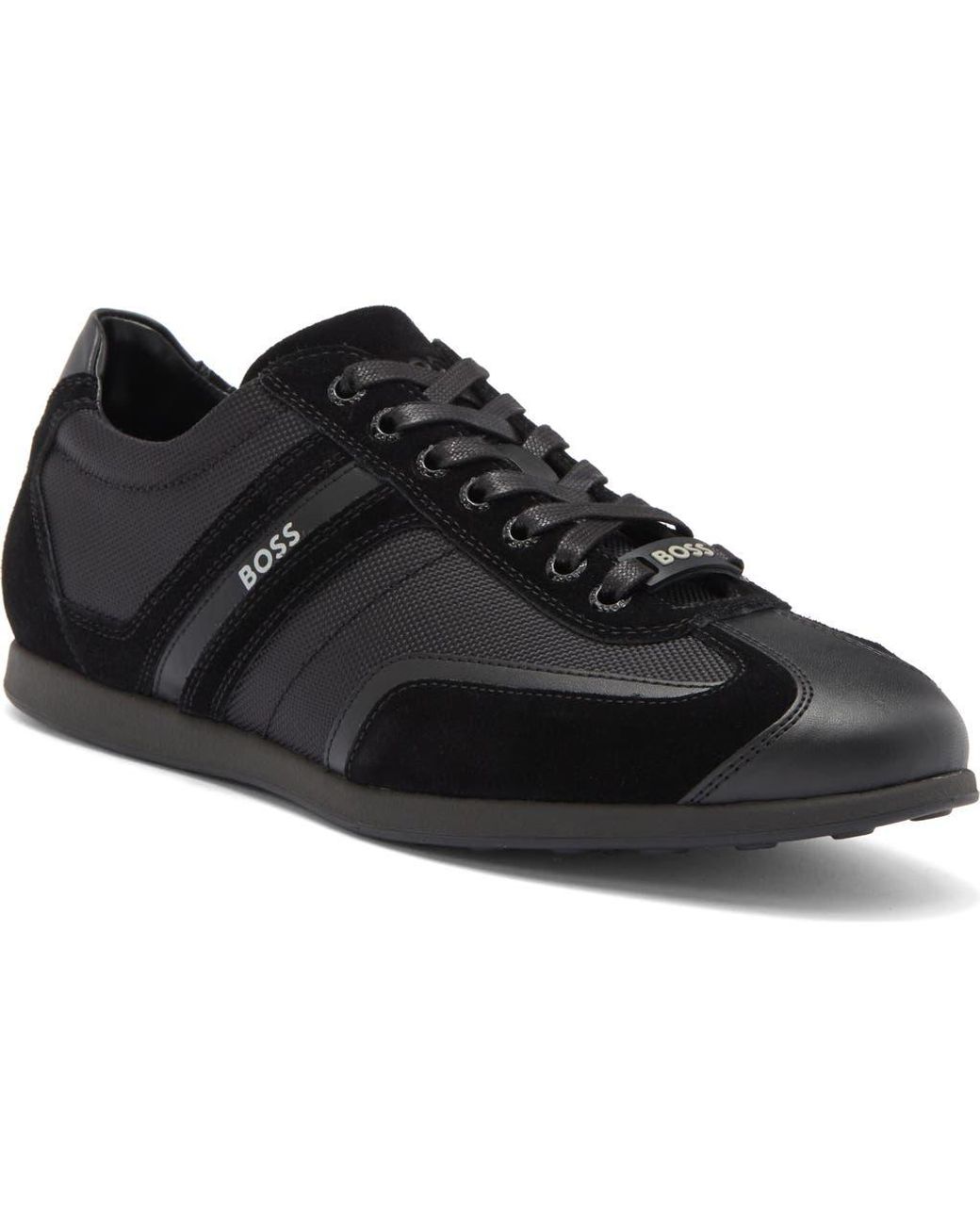 BOSS Stiven Sneaker in Black for Men | Lyst