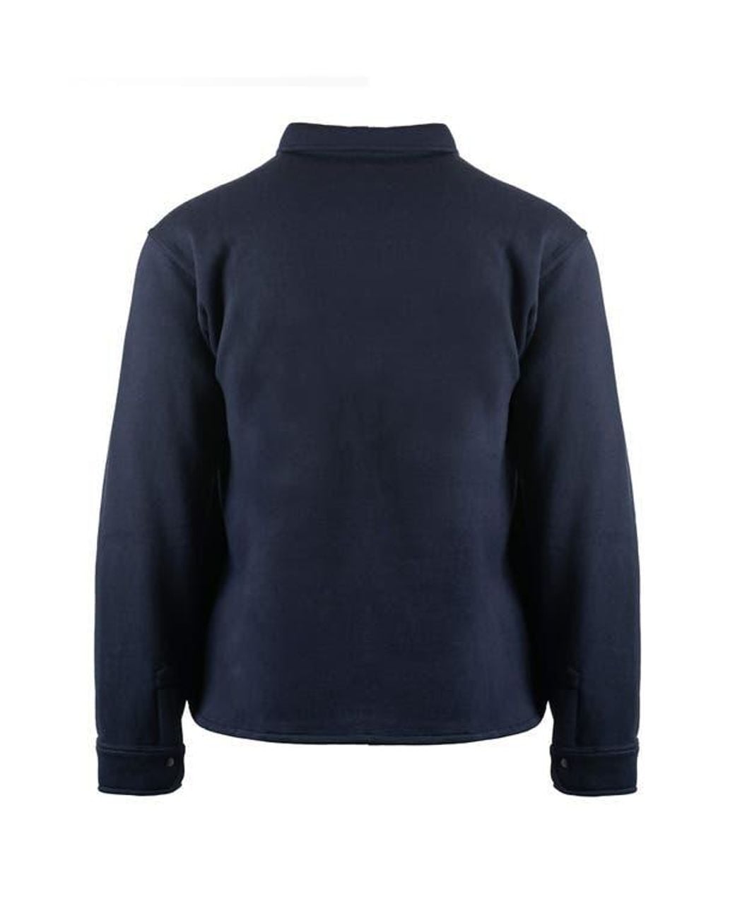 Burnside Blue Fleece Shirt Jacket for men