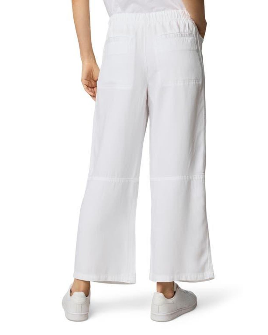 Splendid White Denim Drawstring Pants