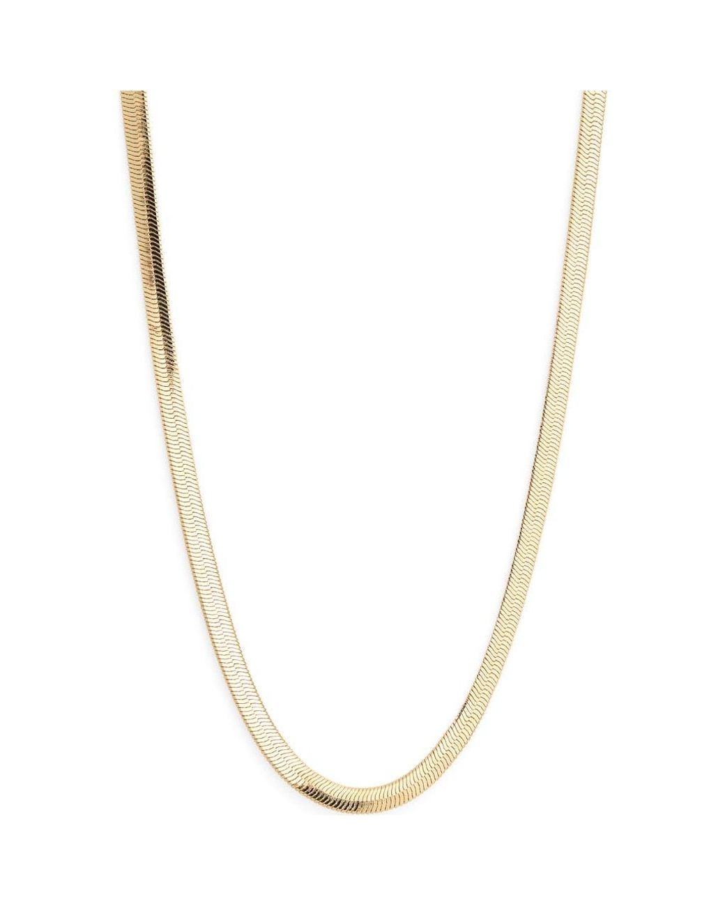 Electric Picks Python Snake Chain Necklace in White | Lyst