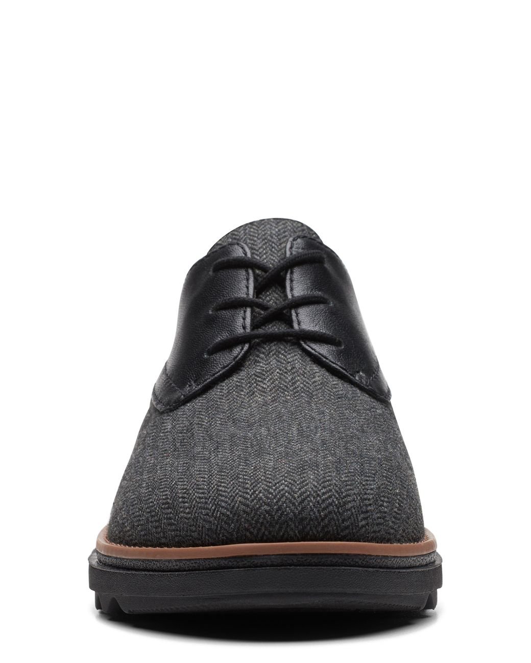 Clarks Sharon Rae Lace up Platform Wedge Sneaker in Black Lyst