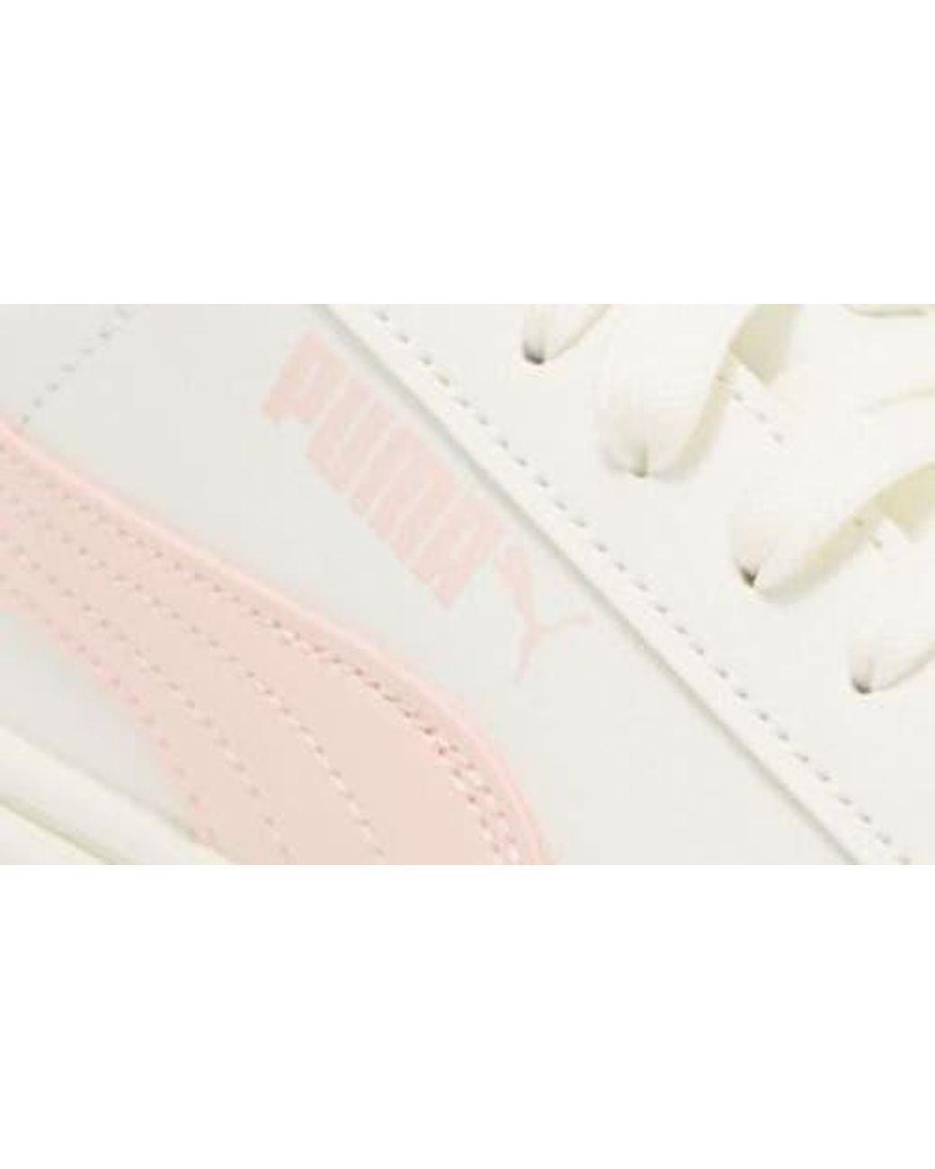PUMA White Smash V3 Platform Sneaker