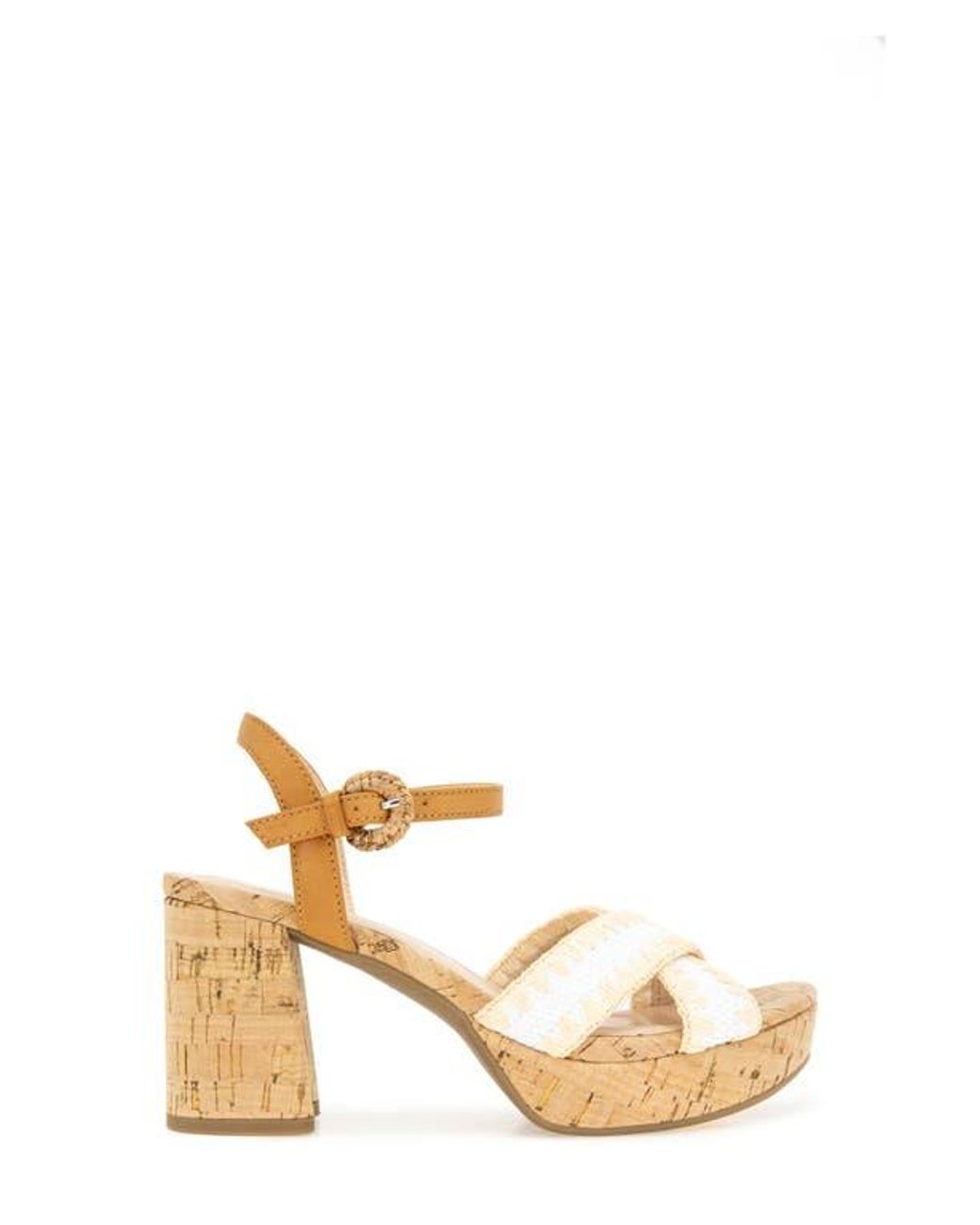 Kenneth Cole Metallic Reeva Platform Sandal
