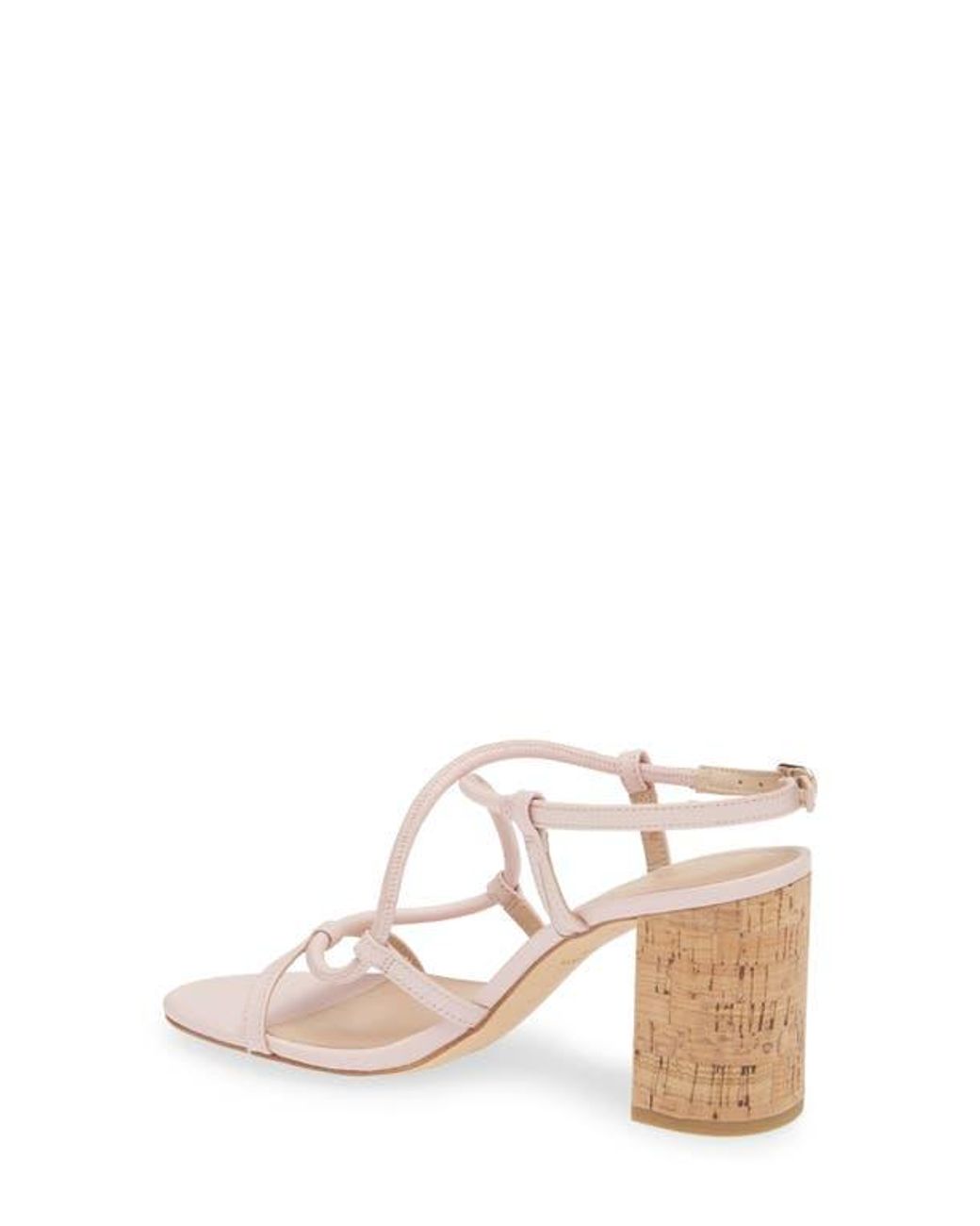 Stuart Weitzman Natural Nilla 75 Block Sandal