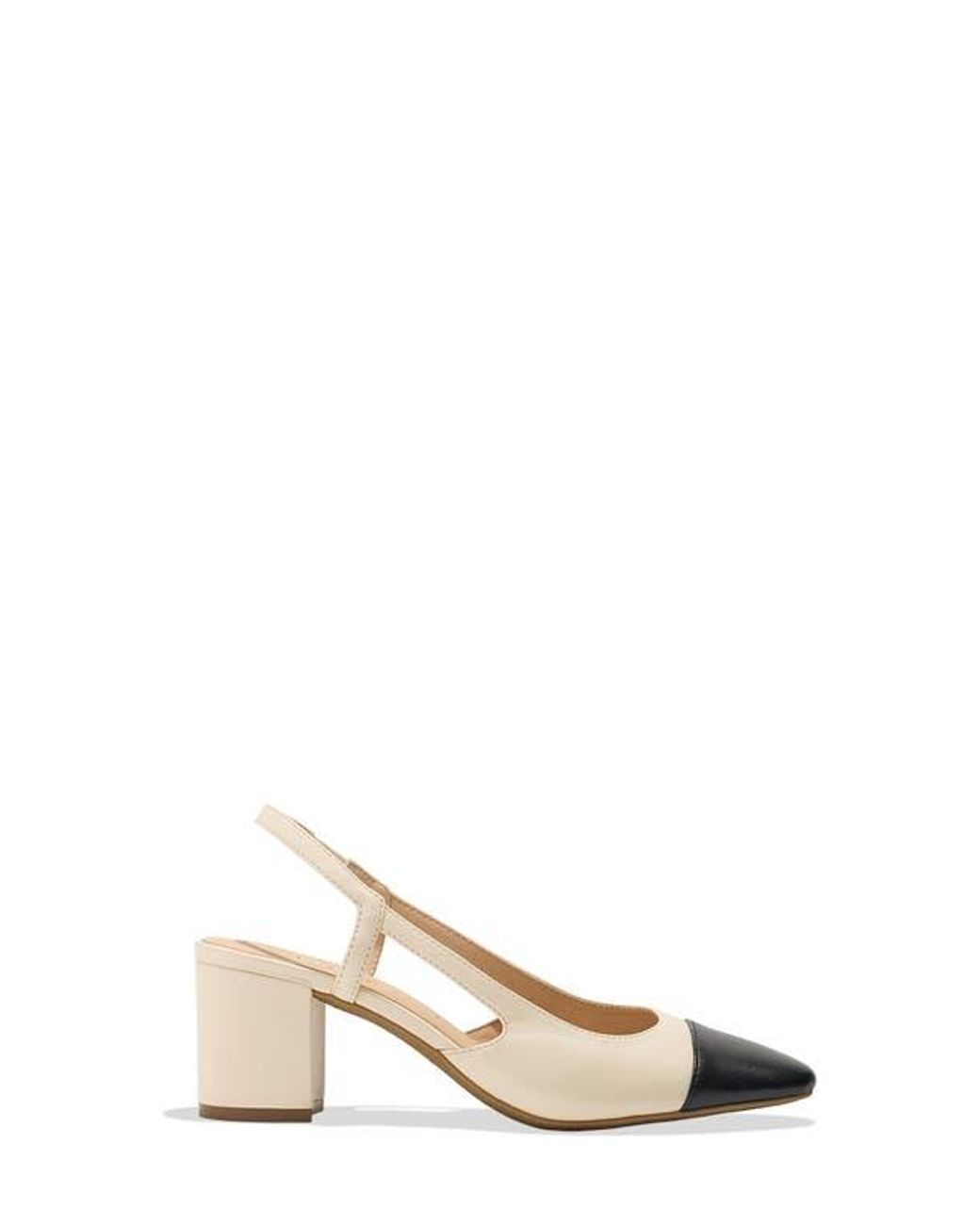 Jack Rogers Natural Summer Cap Toe Slingback Sandal