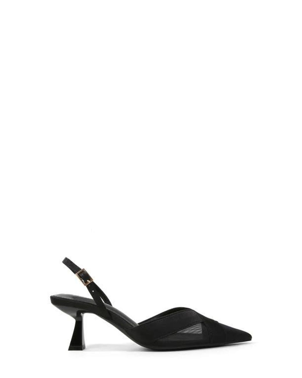 BERNESS Black Hailee Slingback Pump