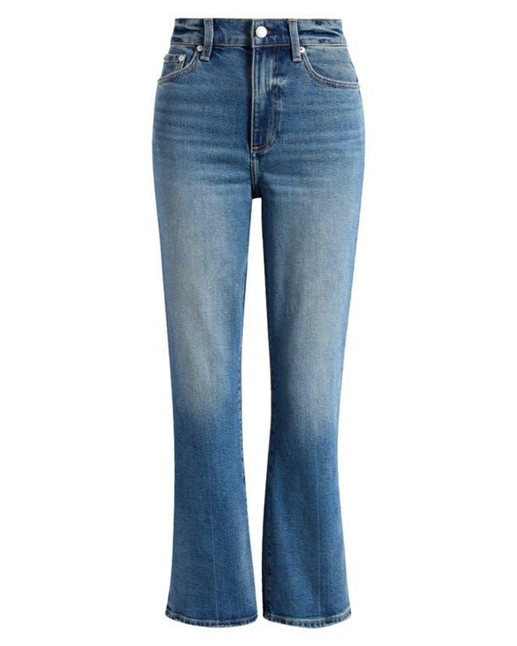 Pistola Blue Lennon High Waist Ankle Bootcut Jeans