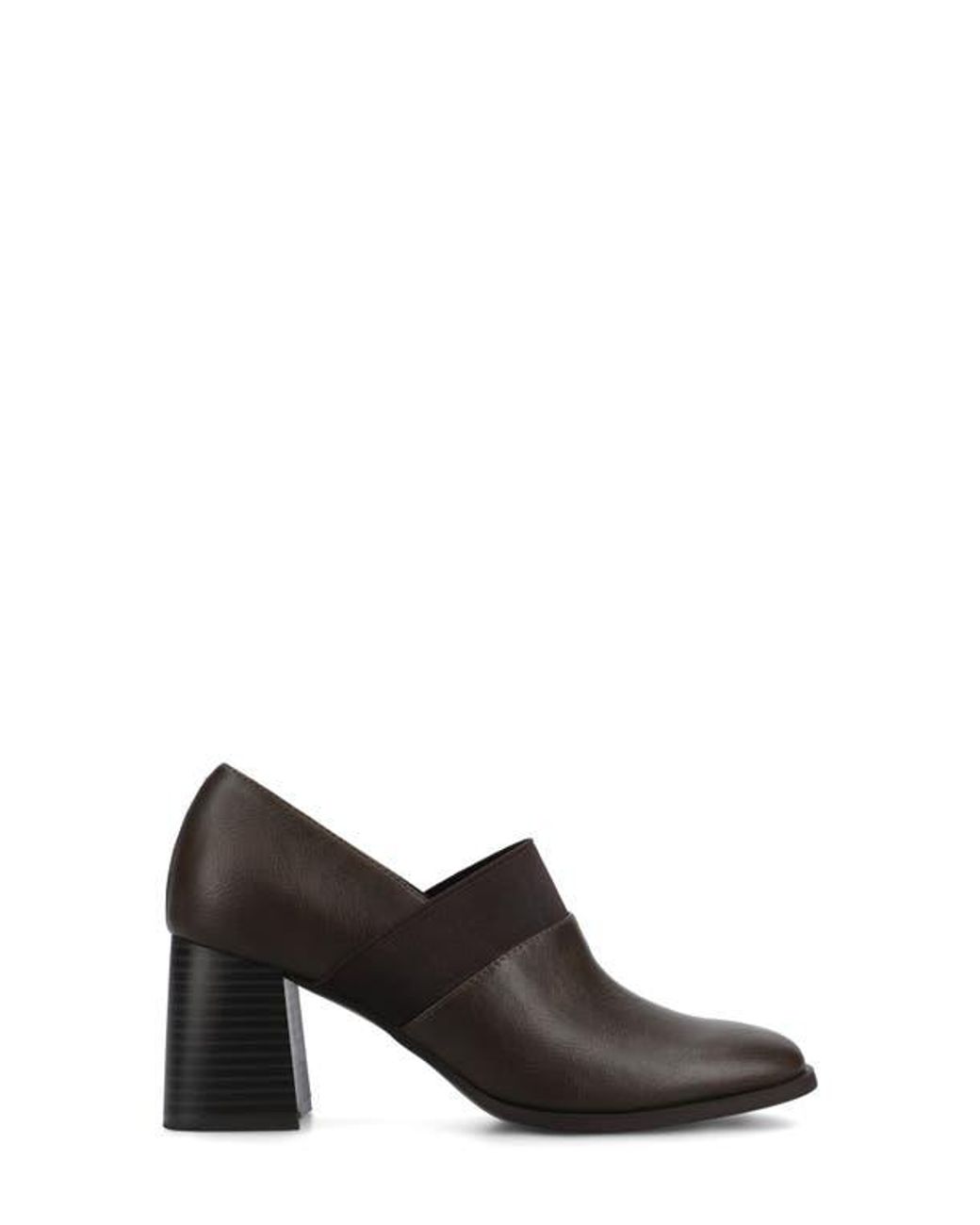 Journee Collection Black Maeve Pump