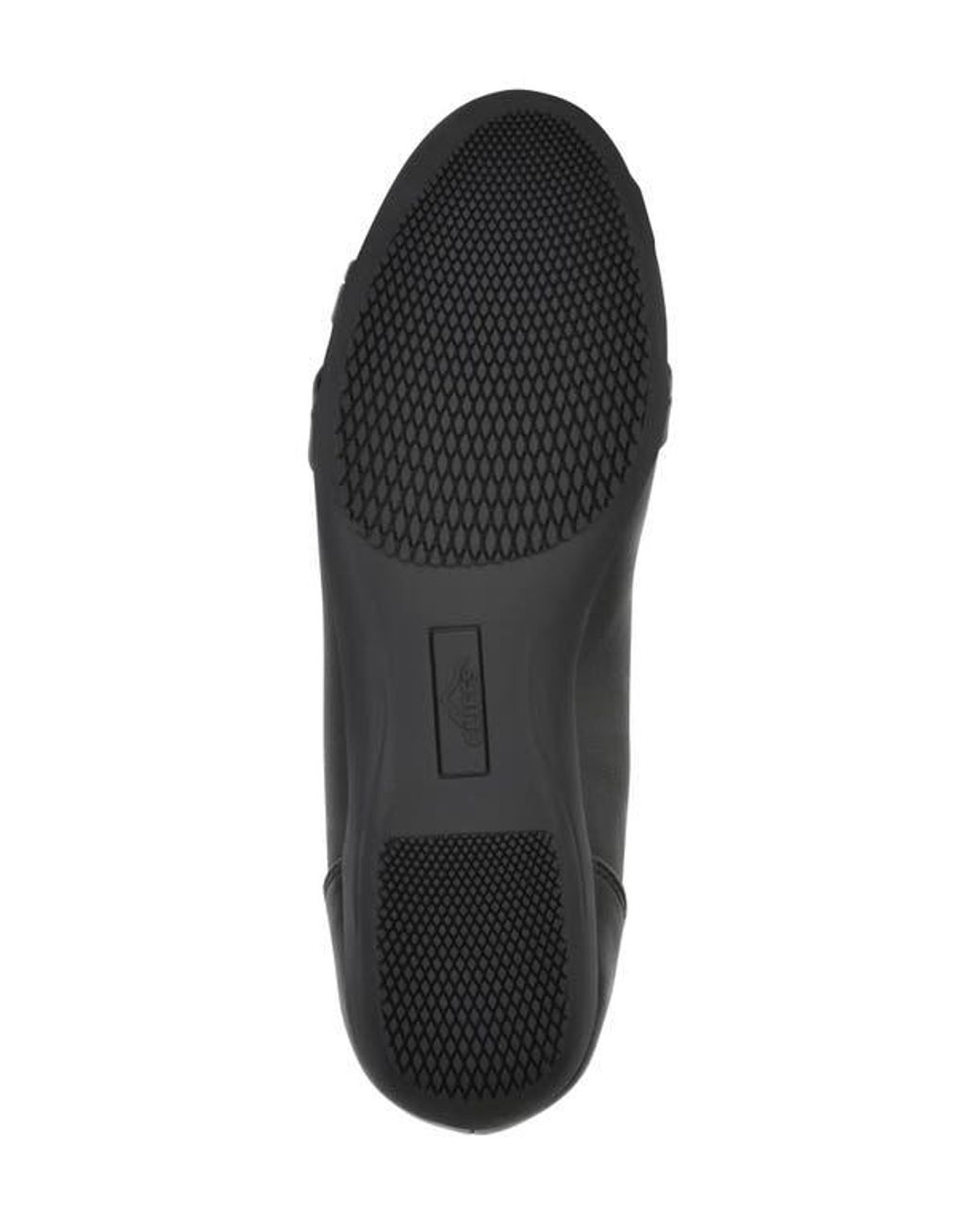 White Mountain Black Calming Buckle Strap Flat