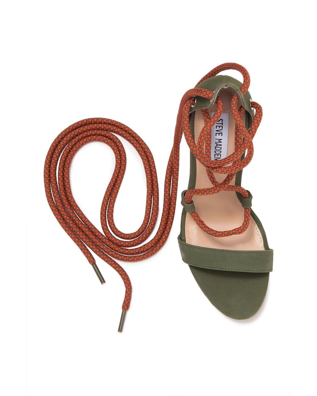Steve madden twisty lace up sandal clearance
