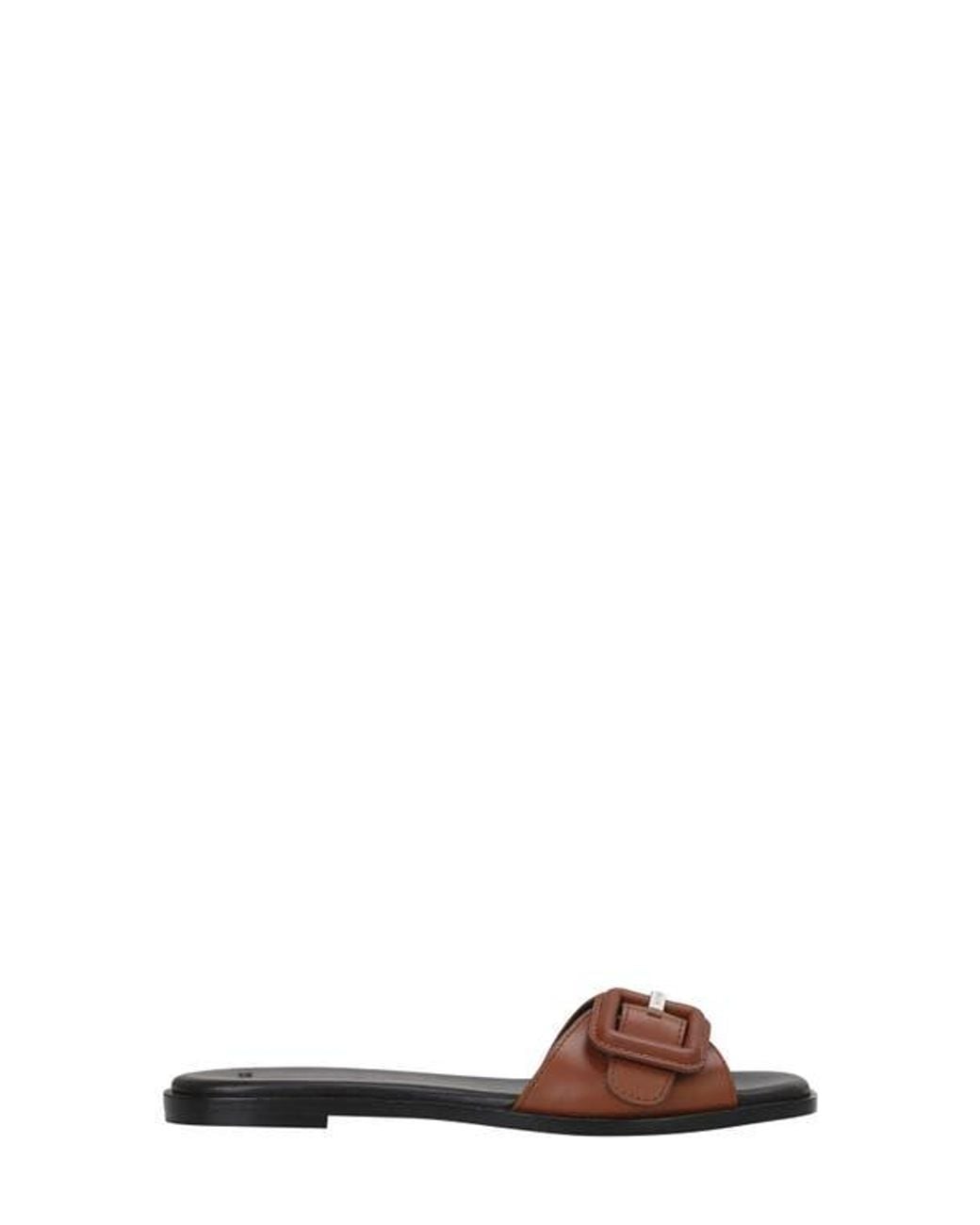 Boss Brown Charlize Slide Sandal