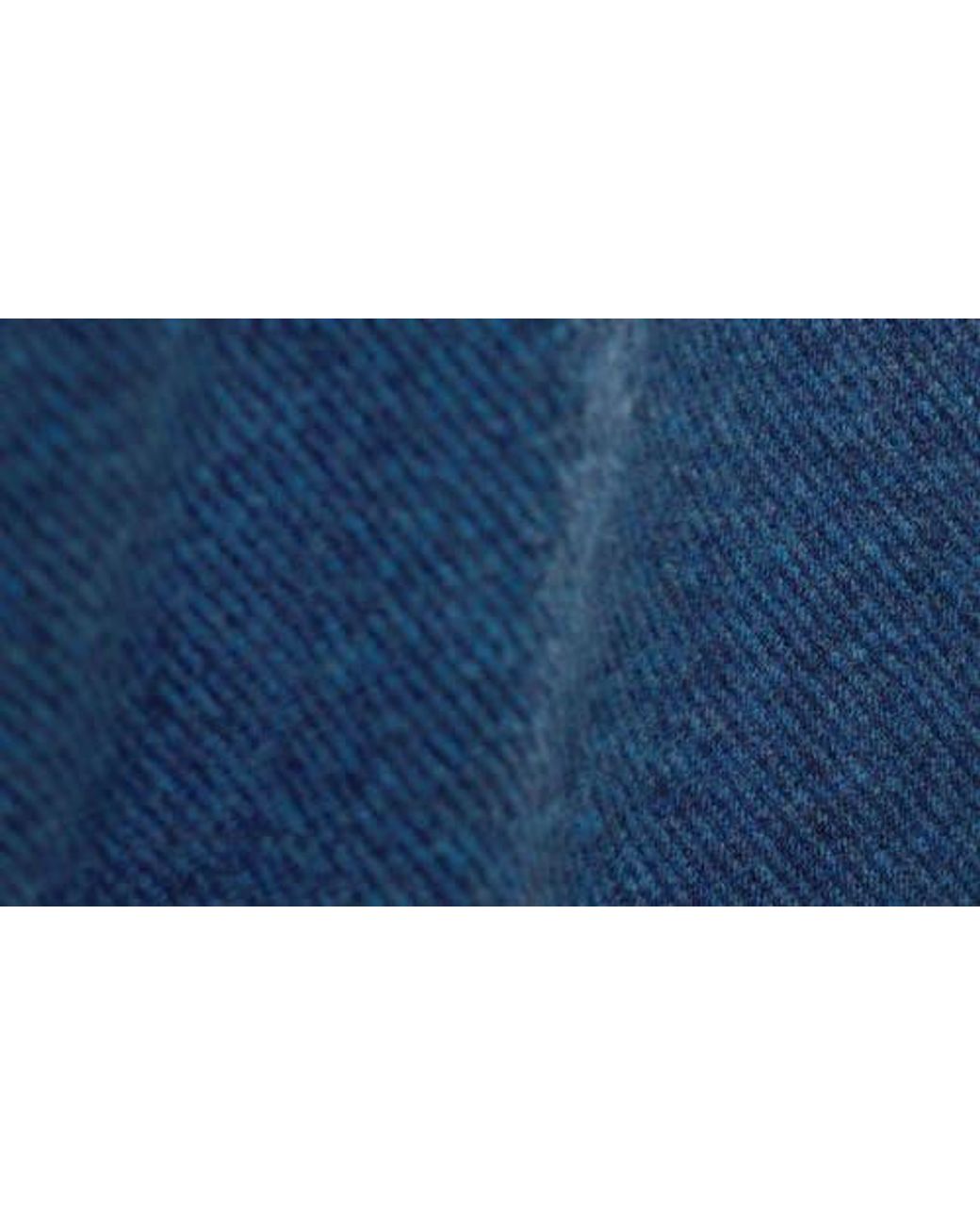 Bugatchi Blue Brushed Cotton Blend Quarter Zip Pullover for men