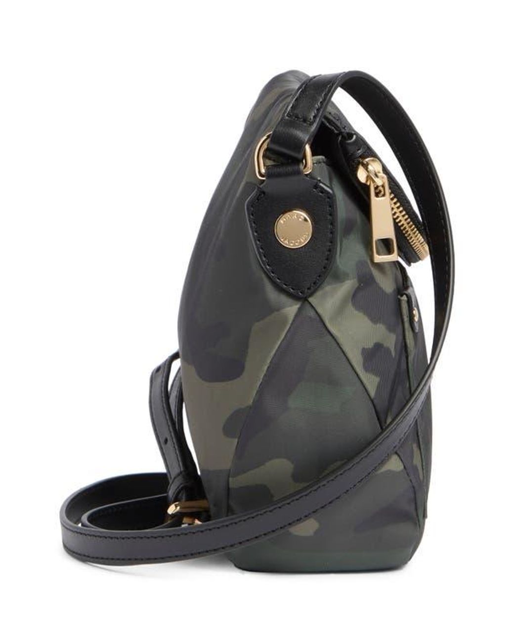 Marc Jacobs Camo Preppy Mini Messenger Bag in Gray | Lyst