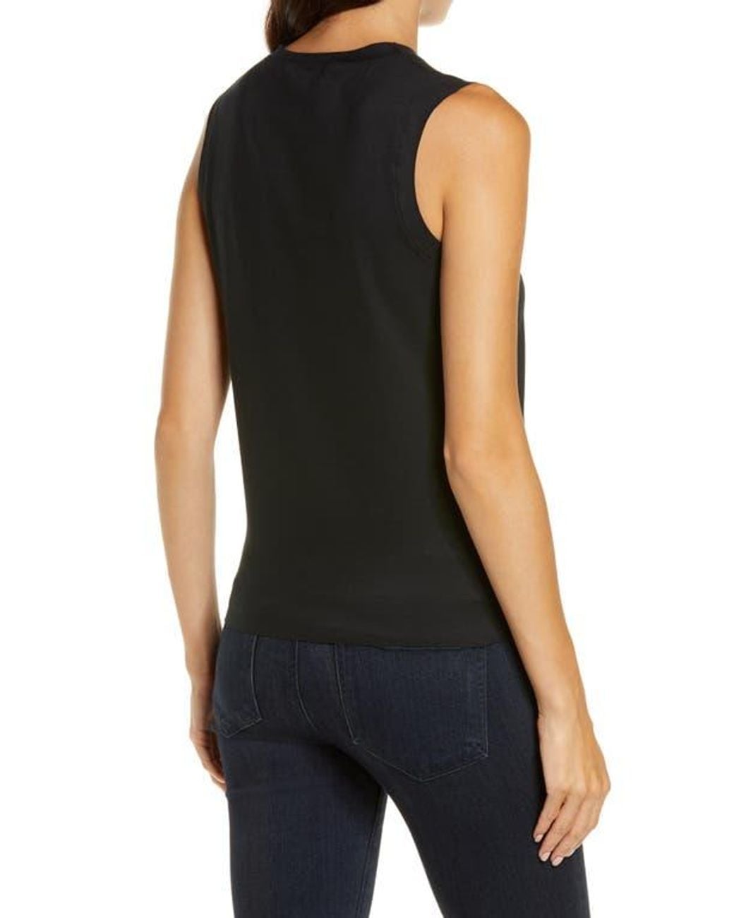 Commando Black Essential Muscle Tee