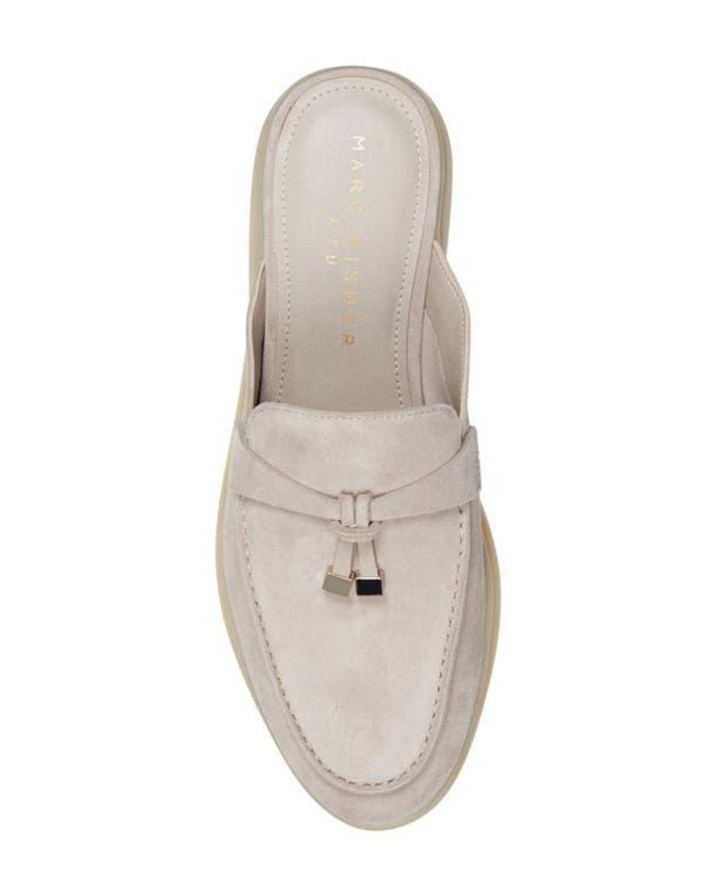 Marc Fisher Yarila Loafer Mule In Brown