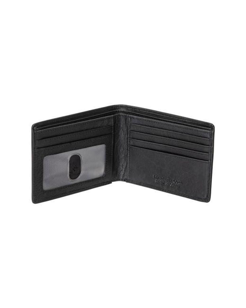 Mancini Black Rfid Bifold Wallet for men