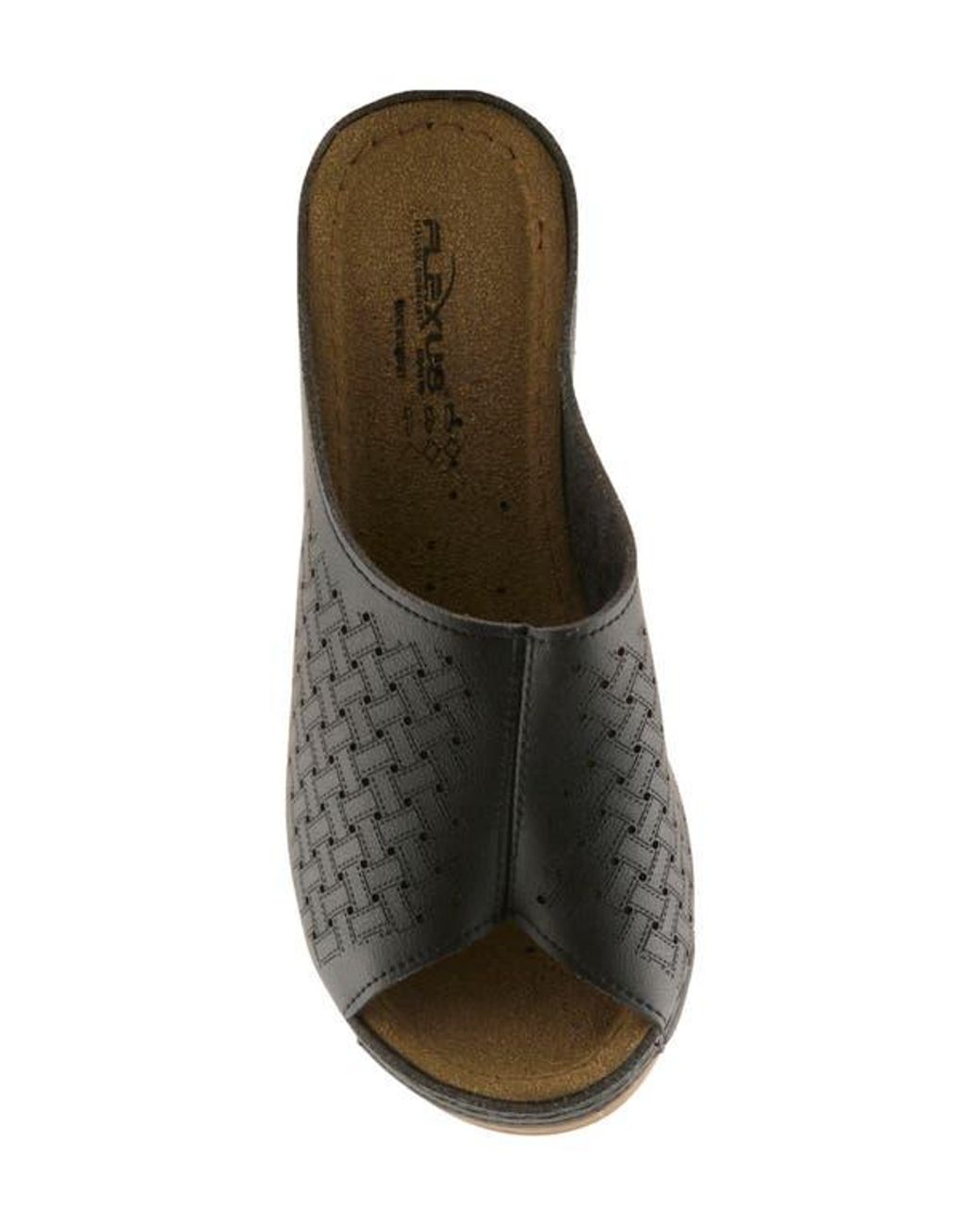 Flexus by Spring Step Gray Platform Wedge Sandal
