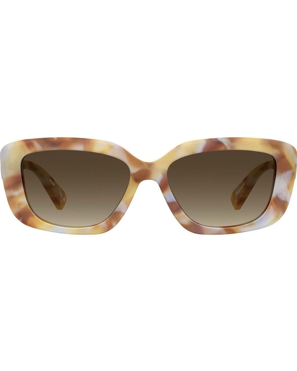 Moschino Multicolor 55Mm Gradient Rectangular Sunglasses