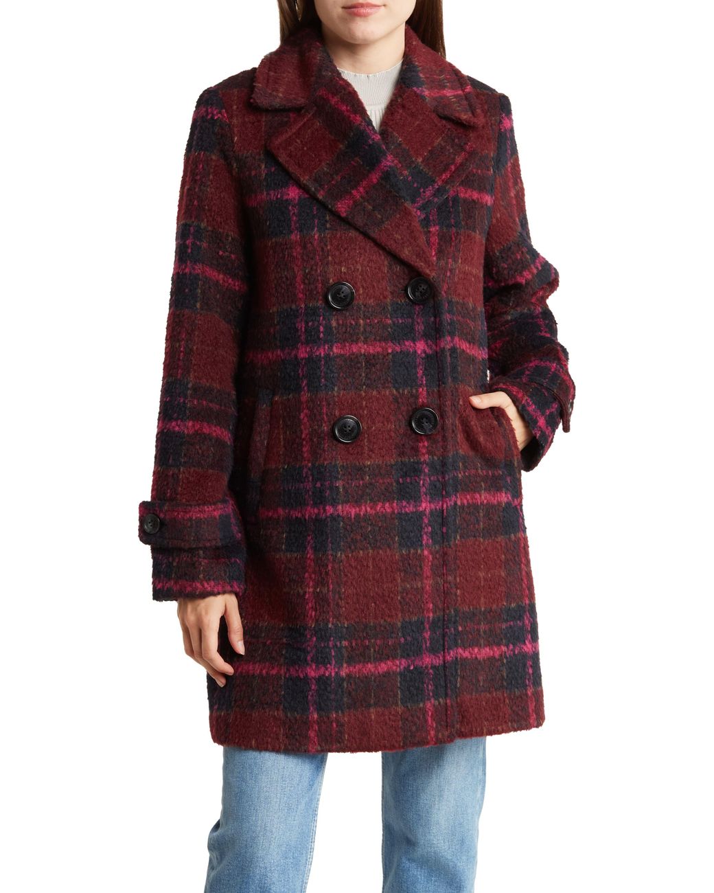 Sam edelman sale plaid coat