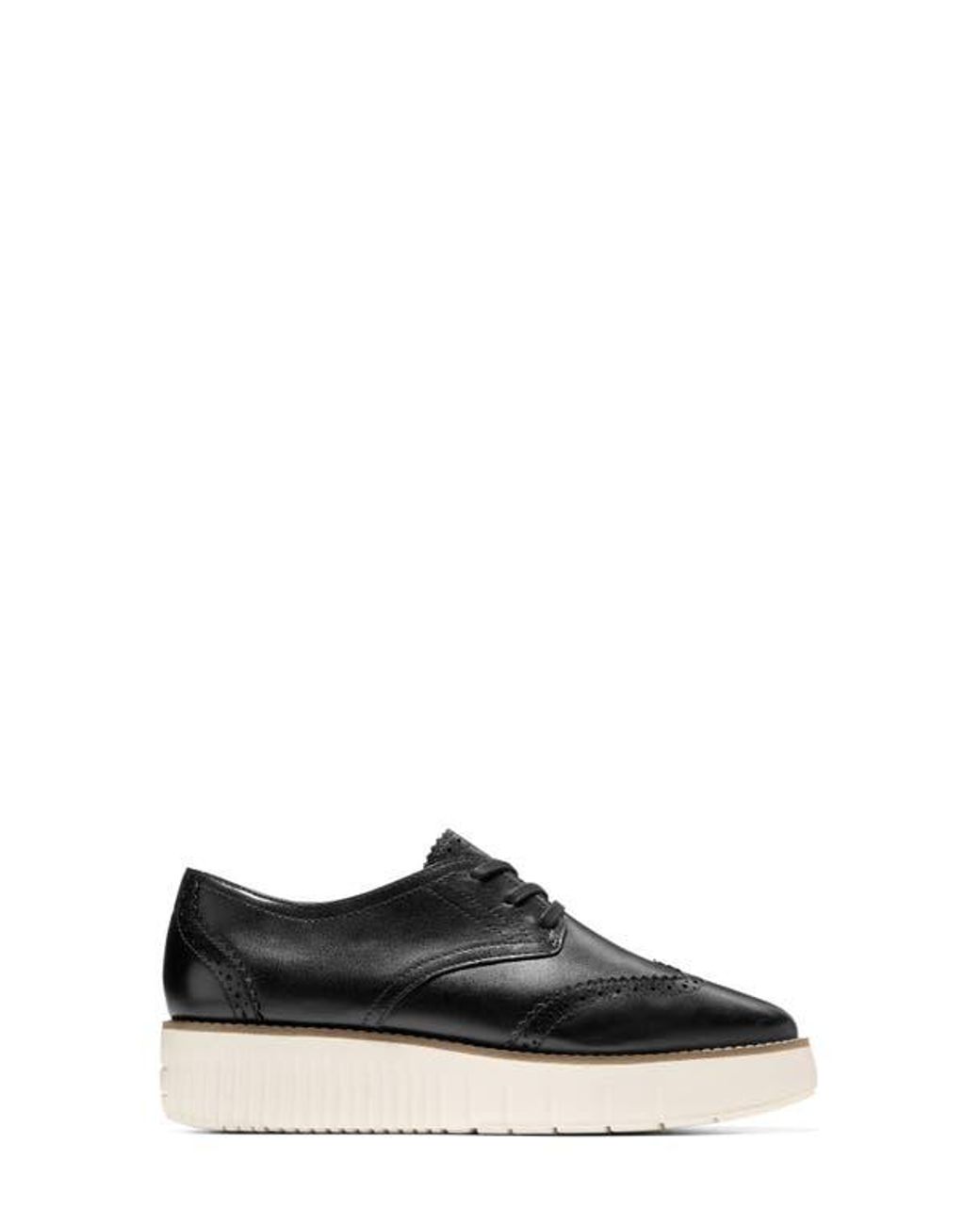 Cole Haan Grand City Platform Oxford Derbies in Black | Lyst display picture 1