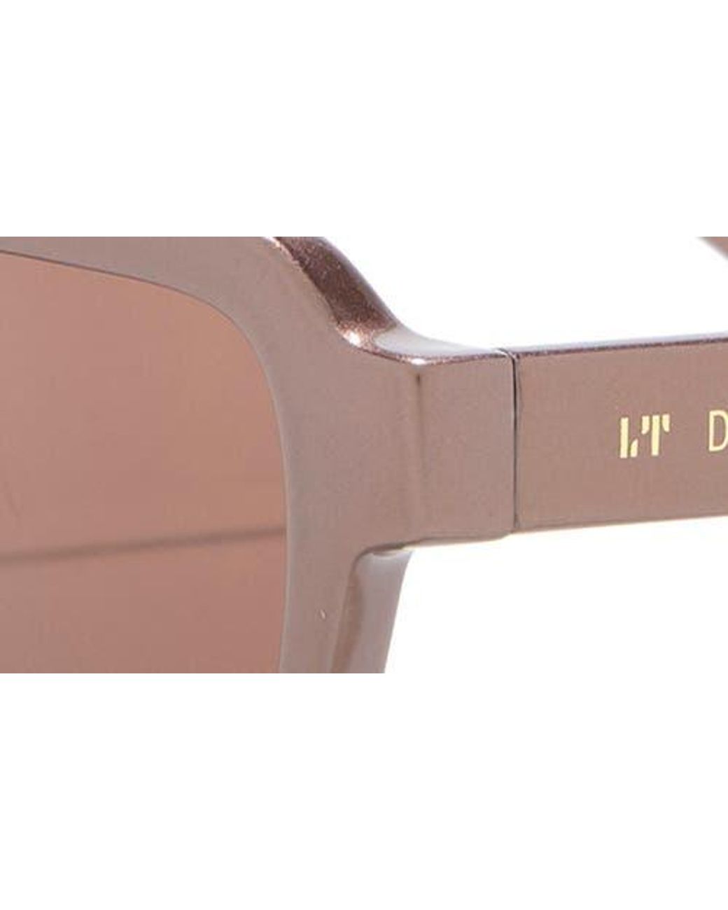 DIFF Brown Chloe 53Mm Rectangular Sunglasses