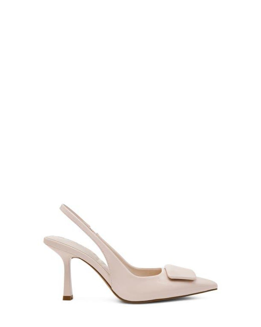 Anne Klein White Ilani Slingback Pump