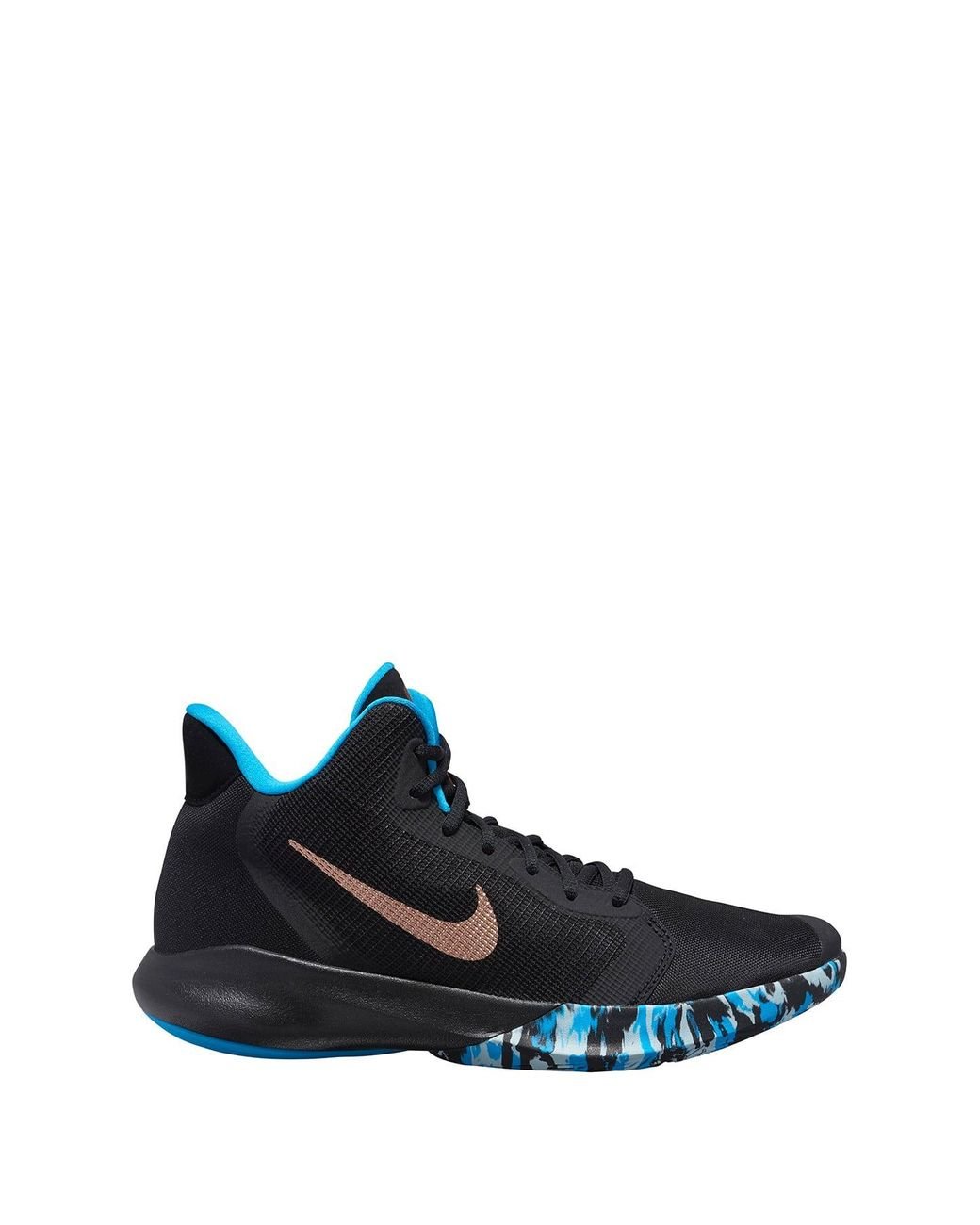 Nike Precision Iii Basketball Sneaker in Blue for Men | Lyst