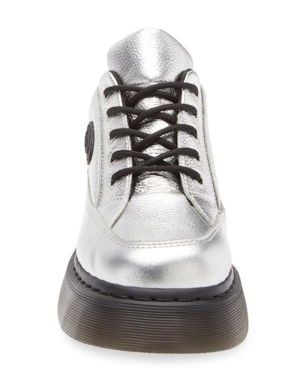 Dr. Martens White Buzz 5I Platform Sneaker