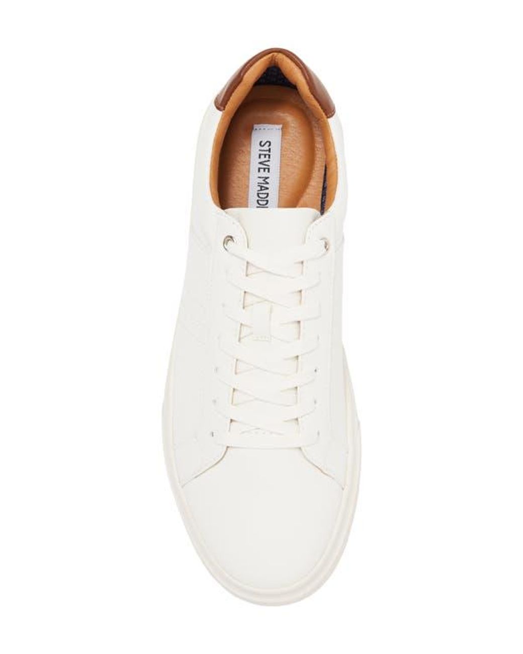 Tuckerr (9) Steve Madden Steve Madden Tucker Sneaker in White for Men | Lyst main image 4