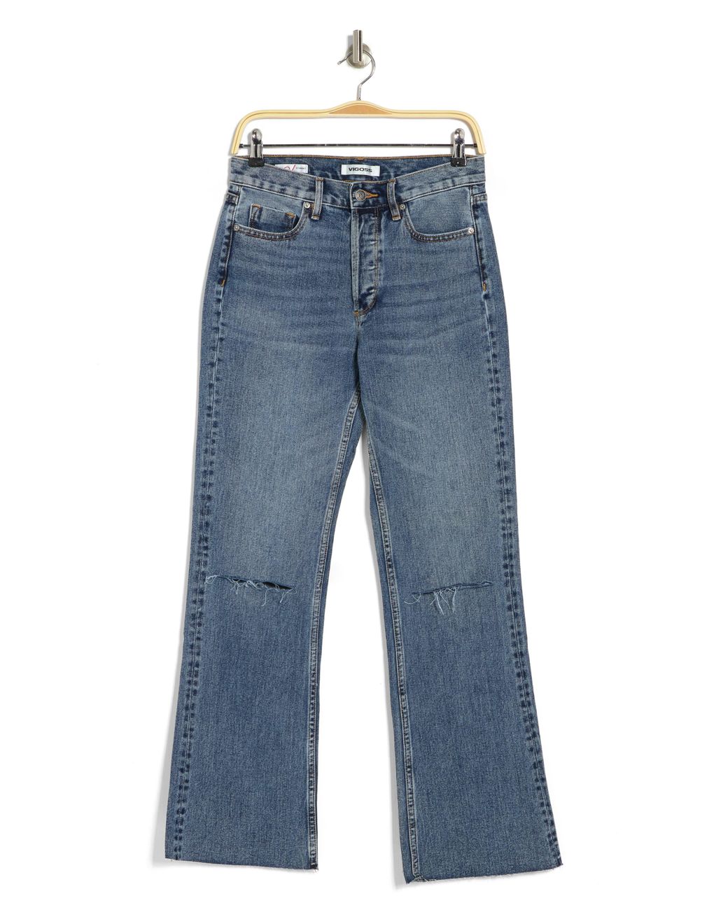 Vigoss Billie '90s High Waist Loose Jeans in Blue | Lyst