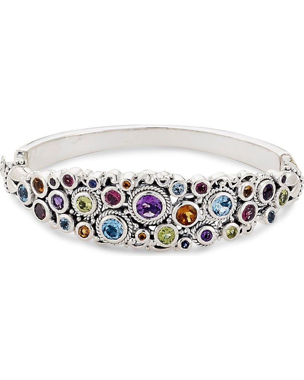 Samuel B. White Sterling Hinge Bangle