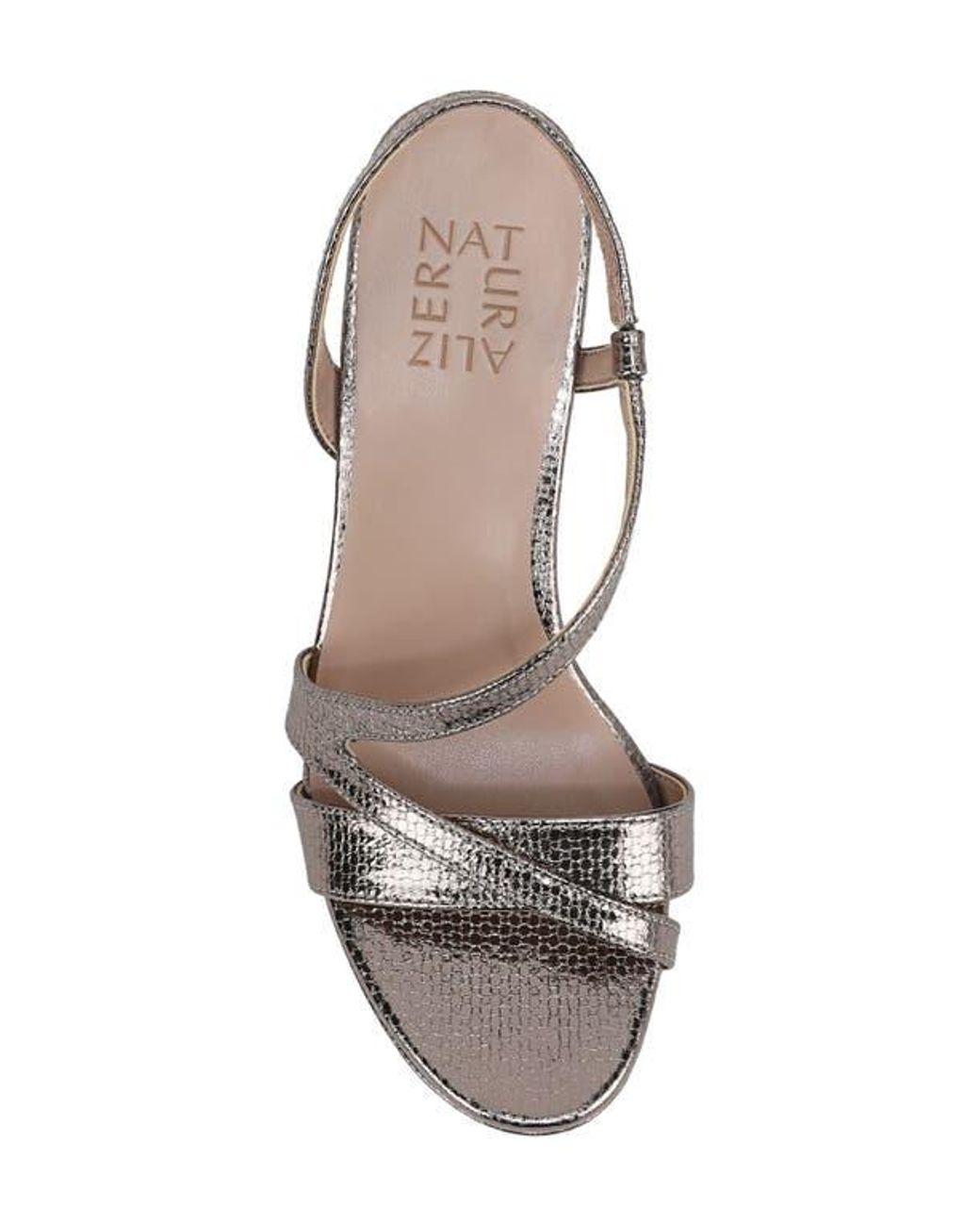 Naturalizer Metallic Abby Platform Sandal
