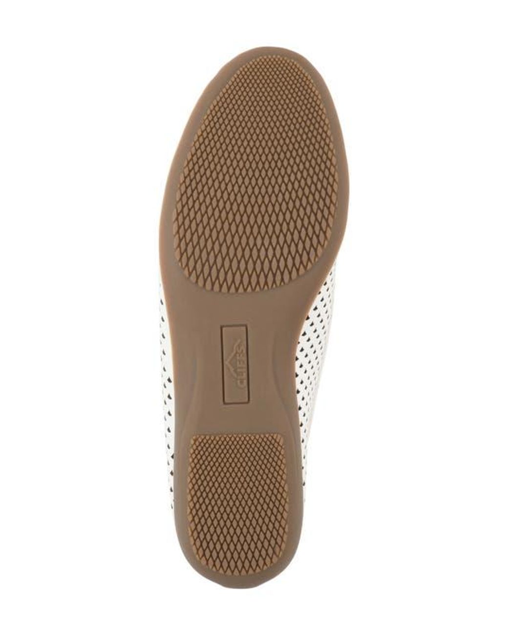 White Mountain White Carris Perforated Flat