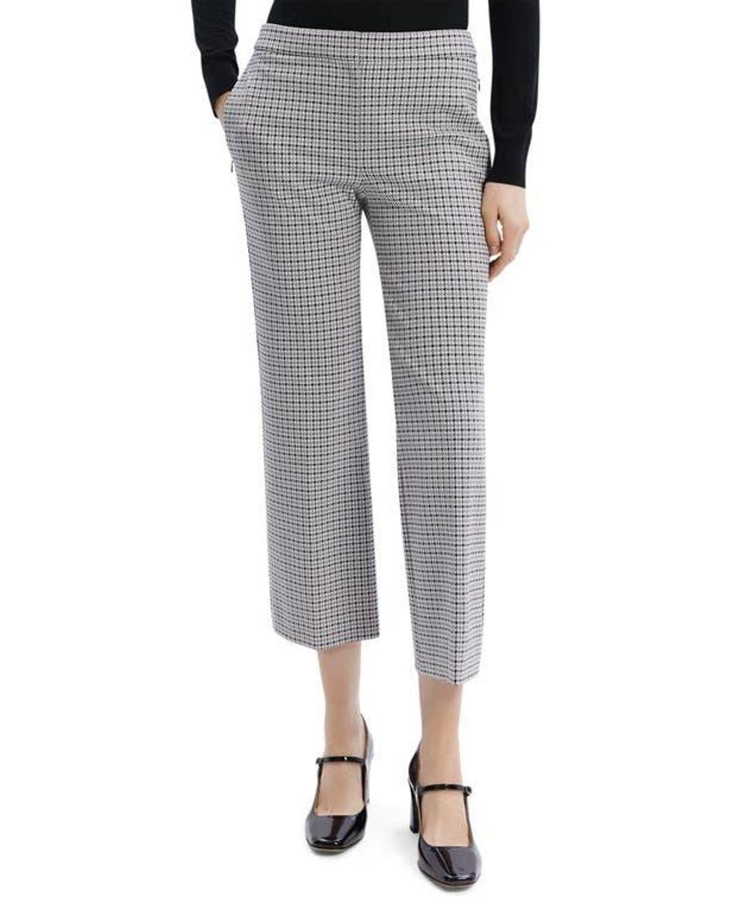 Theory Gray Kick Pant
