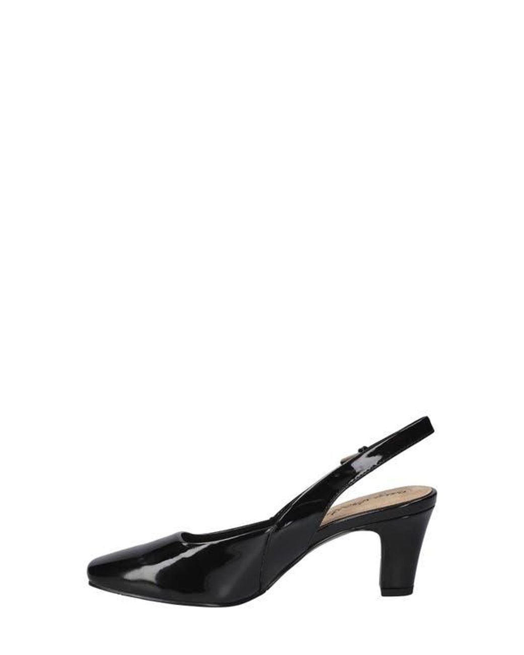 Easy Street Black Ritsa Slingback Pump