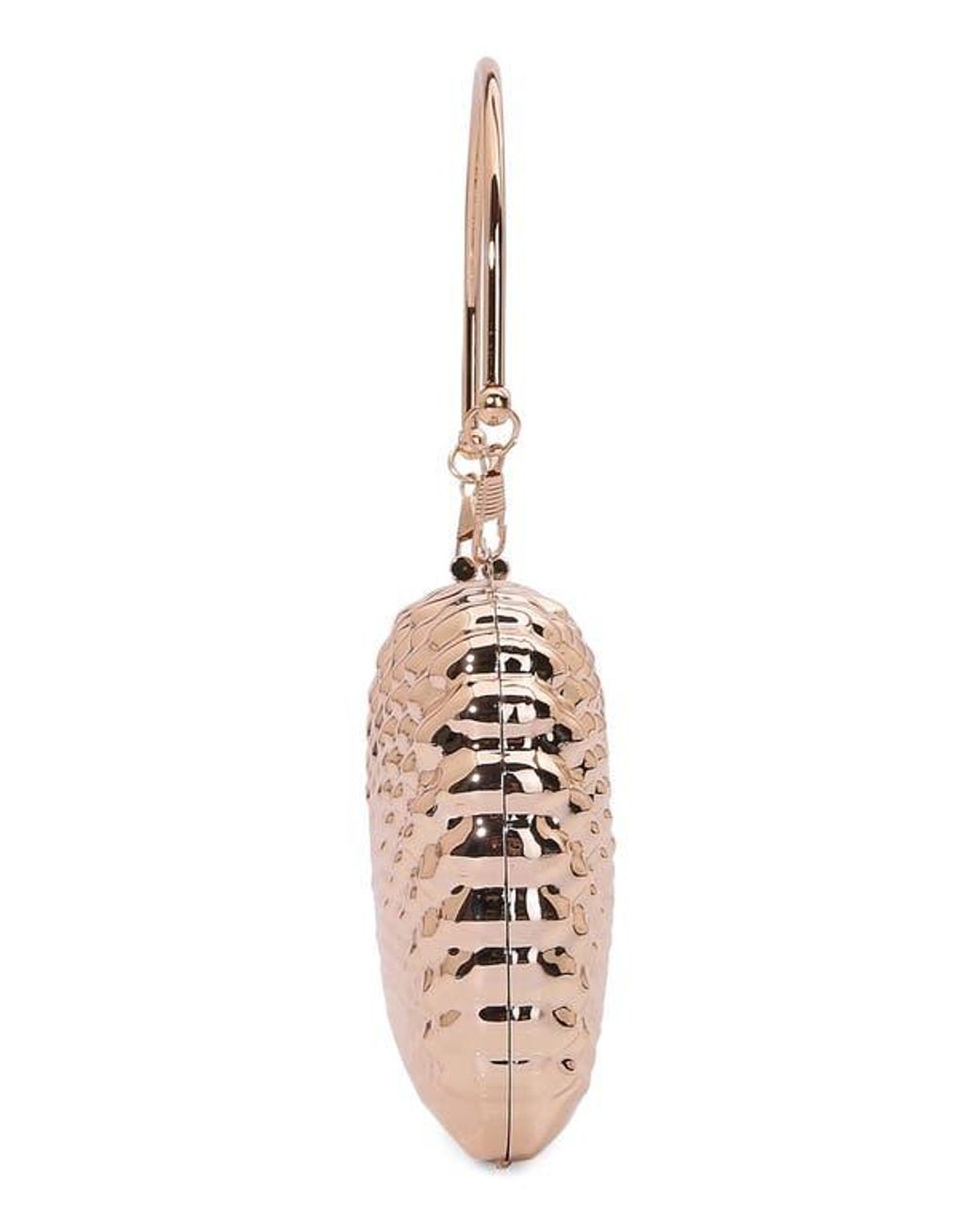 BERNESS Metallic Shell Clutch