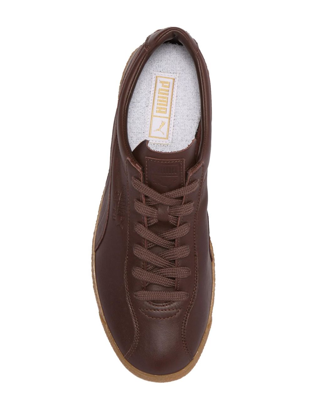 PUMA Te-ku San Lorenzo Mii Leather Sneaker in Brown for Men | Lyst