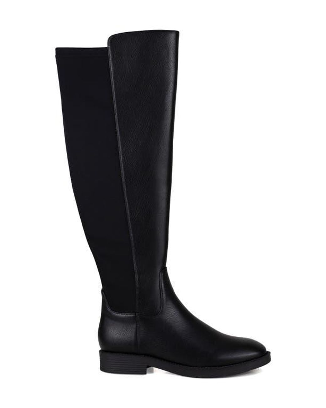 Ninety Union Black Crush Knee High Boot