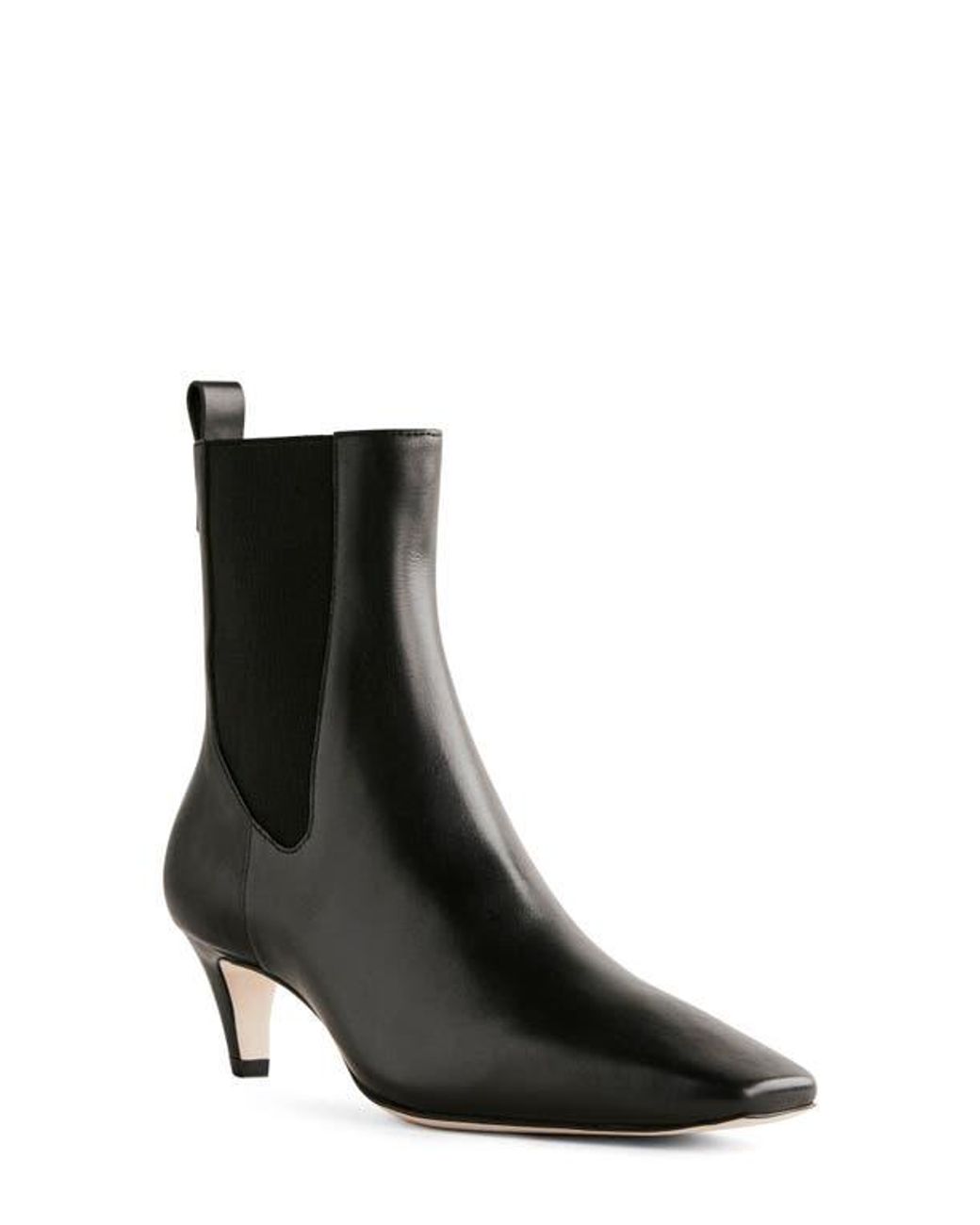 Reformation Black Roberta Chelsea Boot