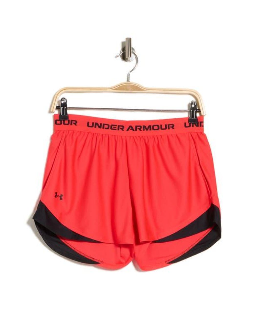 Under Armour Red Tech Play Up Performance Shorts
