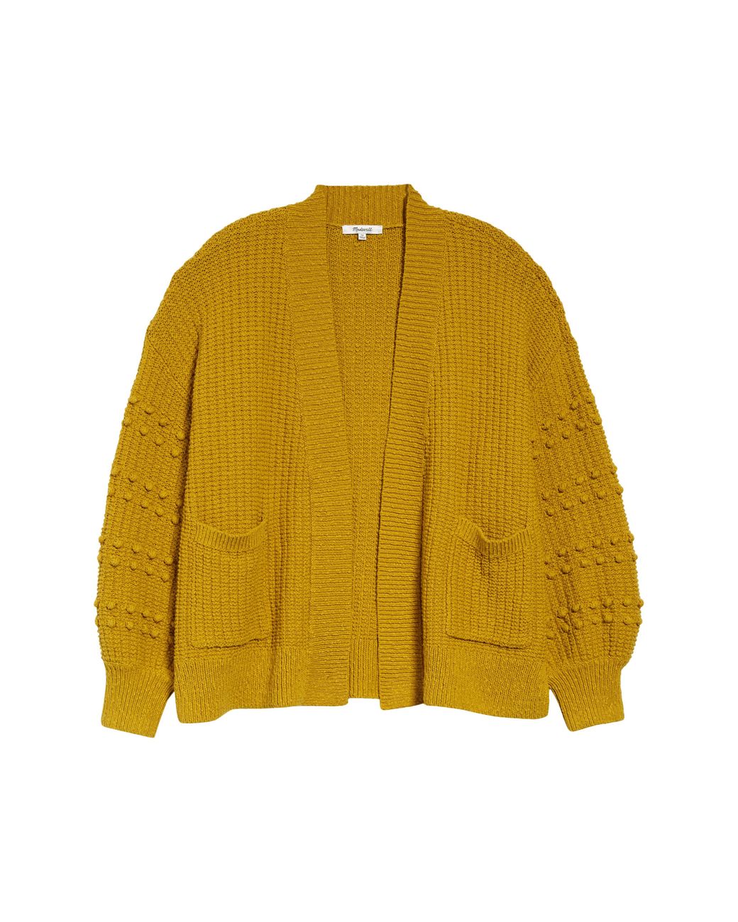 Madewell Bobble Cardigan Sweater In Golden Meadow At Nordstrom Rack in  Yellow | Lyst