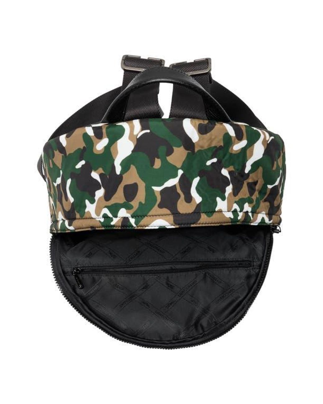 Longchamp Green Camo Backpack