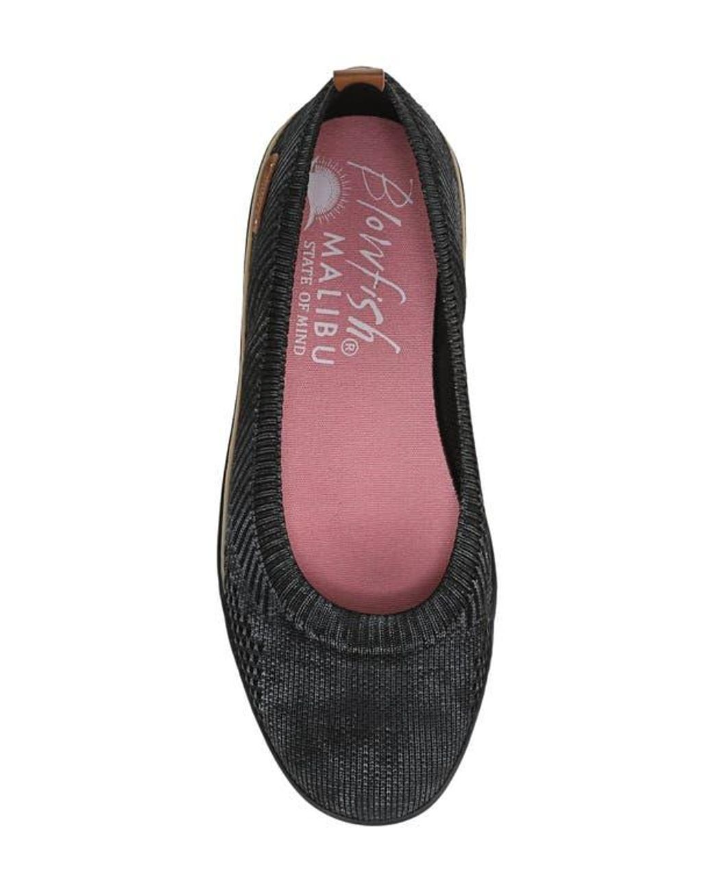 Blowfish Black Ez Does Knit Ballet Flat